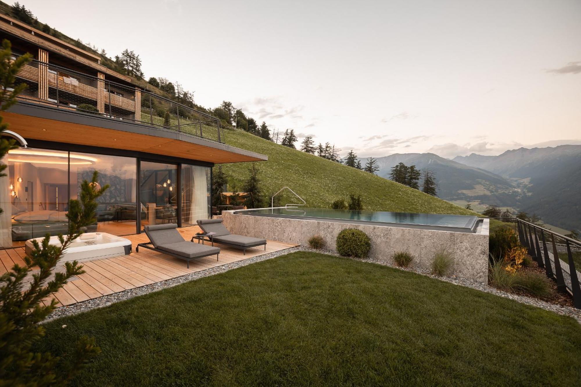 Das Gerstl Alpine Retreat マッレス・ヴェノスタ エクステリア 写真
